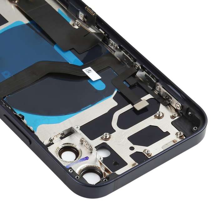 Battery Back Cover Assembly (with Side Keys & Speaker Ringer Buzzer & Motor & Camera Lens & Card ...