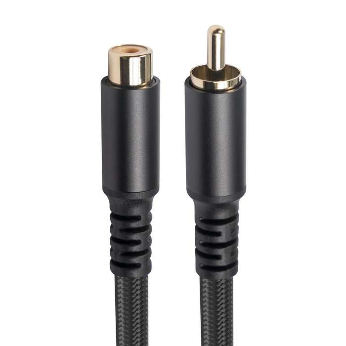 3709MF RCA Male to Female Audio & Video Extension Cable, Length:3m
