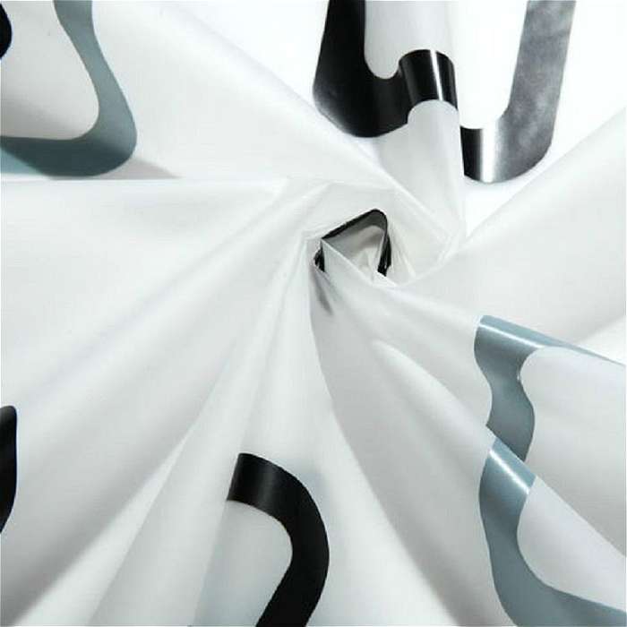 Bathroom Thick Waterproof Shower Curtain, Size:150x200cm, Style:with Copper Buckle
