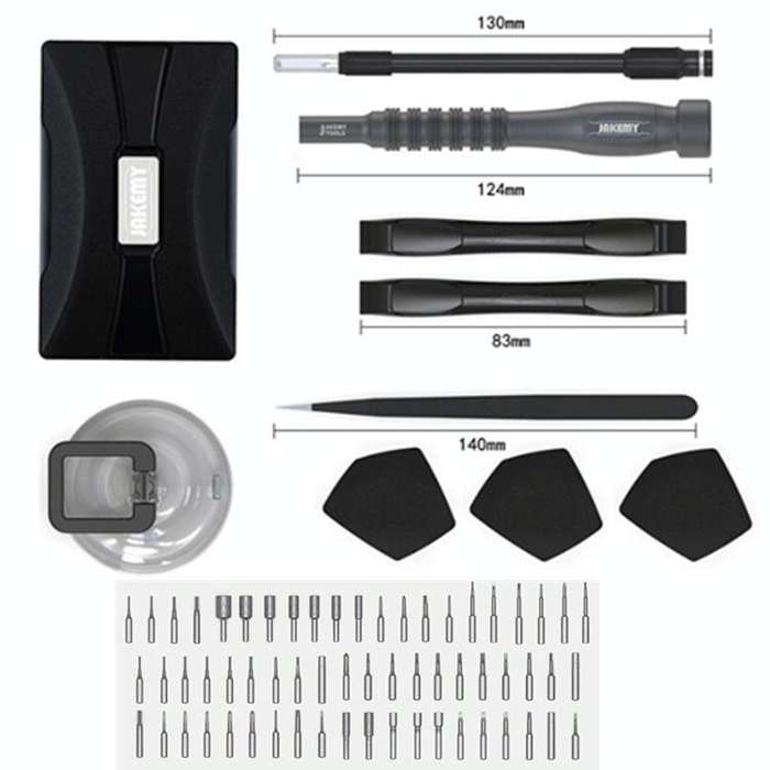 JM-8172 73 In 1 Combination Screwdriver Set Mobile Phone Computer Game Machine Model Removal Tool