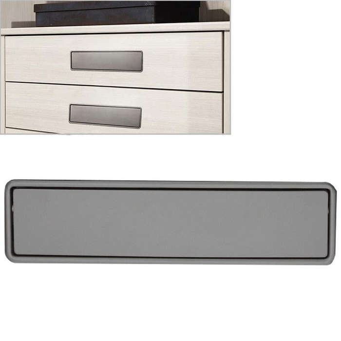Simple Wardrobe Slotted Scrub Handle Concealed Recessed Drawer Invisible Handle, Hole Distance160...