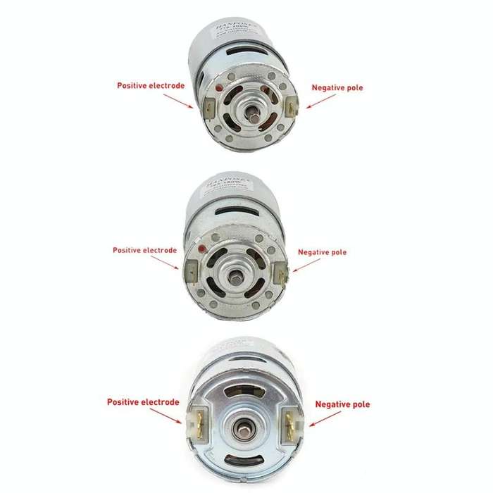 HANPOSE 795-288W Durable Spindle DC Motor Lawn Mower Motor