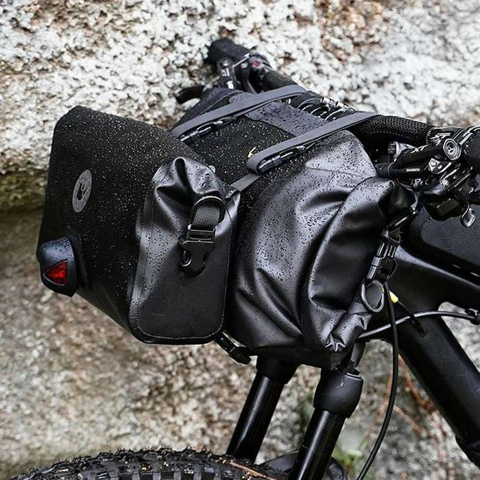 Rhinowalk X21998 Full 12L Waterproof Large Capacity Front Hanging Bag Off-Road Long-Distance Cycl...
