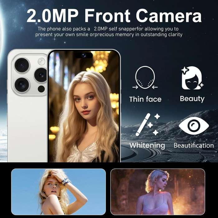 i15 Pro Max / VD1, 3GB+32GB, 6.79 inch Screen, Face Identification, Android 8.1 MTK6753 Octa Core...