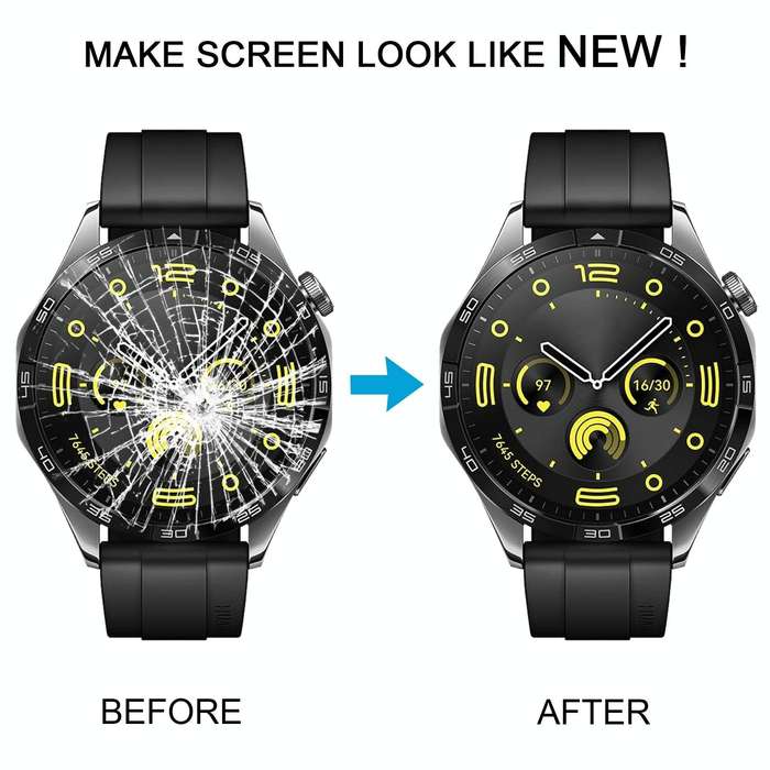 For Huawei Watch GT 4 46mm Original Front Screen Outer Glass Lens (Green)