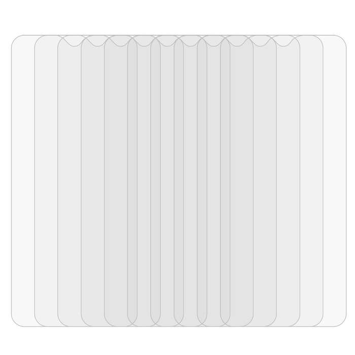 For ZTE Blade 11 Prime 50 PCS 0.26mm 9H 2.5D Tempered Glass Film