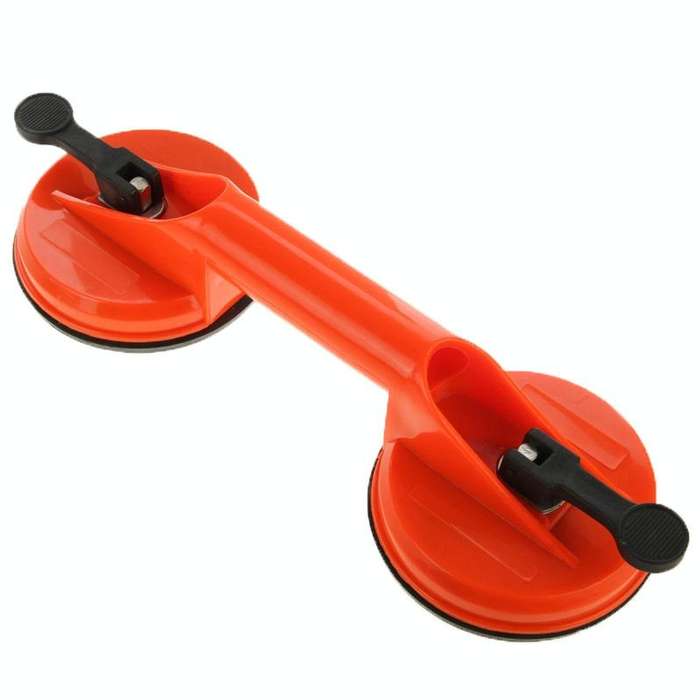 Double Suction Cup Dent Puller Glass Handle Repair Tool for PC / Laptop / iMac / LCD TV, Diameter...