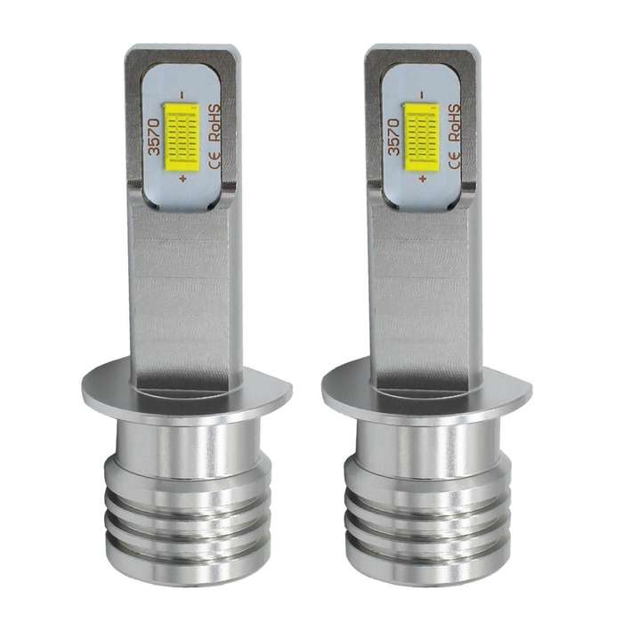 2 PCS H1 72W 1000LM 6000-6500K Super Bright Car Fog Light LED Bulbs, DC 12-24V