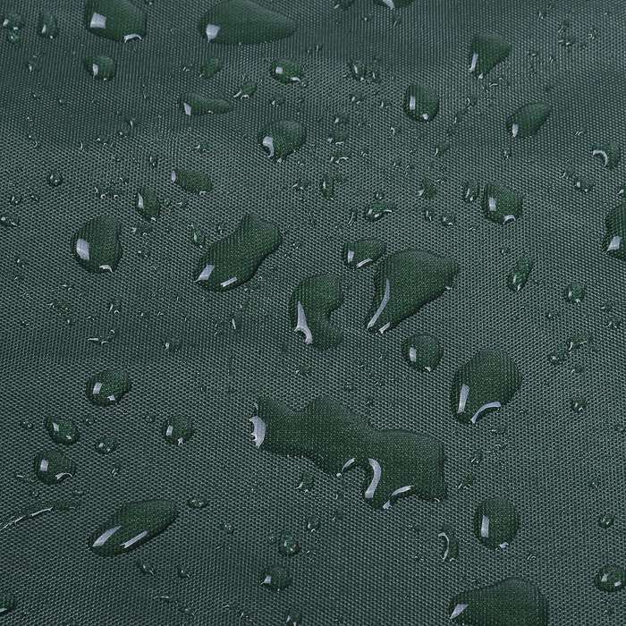 Outdoor Patio Canopy Awning Waterproof Cover Retractable Dustproof Protective Cover, Size: 5m(Green)