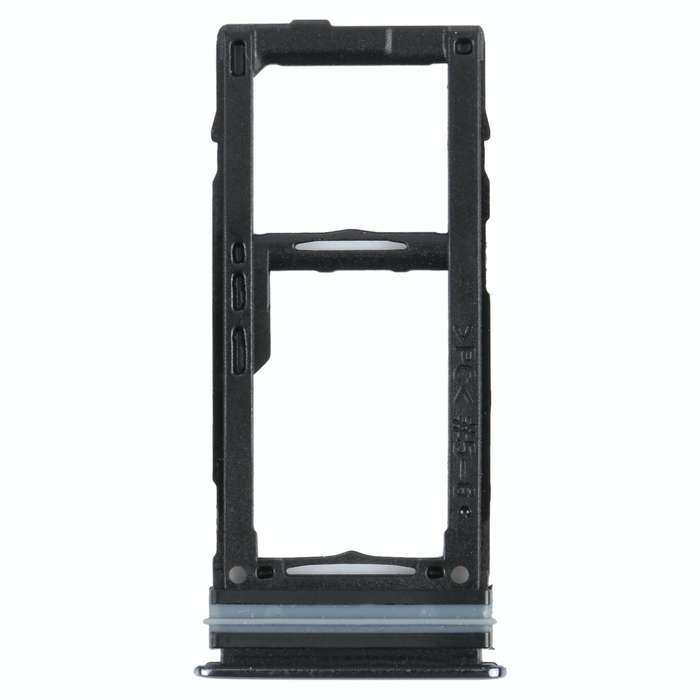For Samsung Galaxy A52S 5G SM-A528 SIM Card Tray + SIM Card Tray / Micro SD Card Tray (Black)