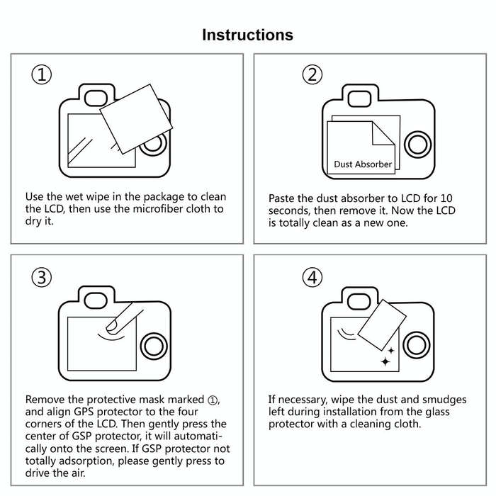 PULUZ 2.5D 9H Tempered Glass Film for Canon PowerShot G7 X Mark III
