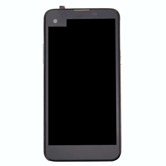 TFT LCD Screen for LG X Screen / K500 with Digitizer Full Assembly with Frame(Black)