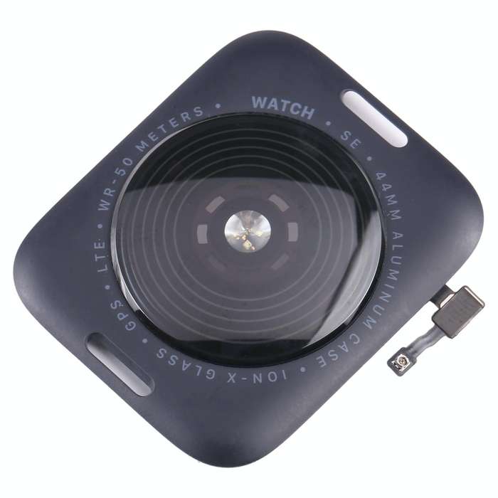 Glass Back Cover With Wireless Charging Coil For Apple Watch Series SE 2022 44mm LTE Edition (Grey)