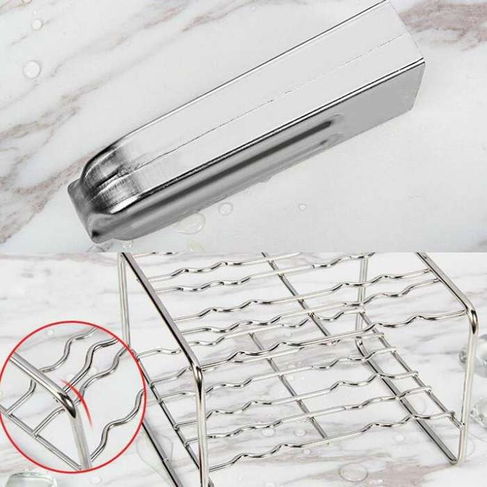 Stainless Steel DIY Ice Cream Mold Household Popsicle Ice Cream Mold(6 Flat Head Double Grooves)