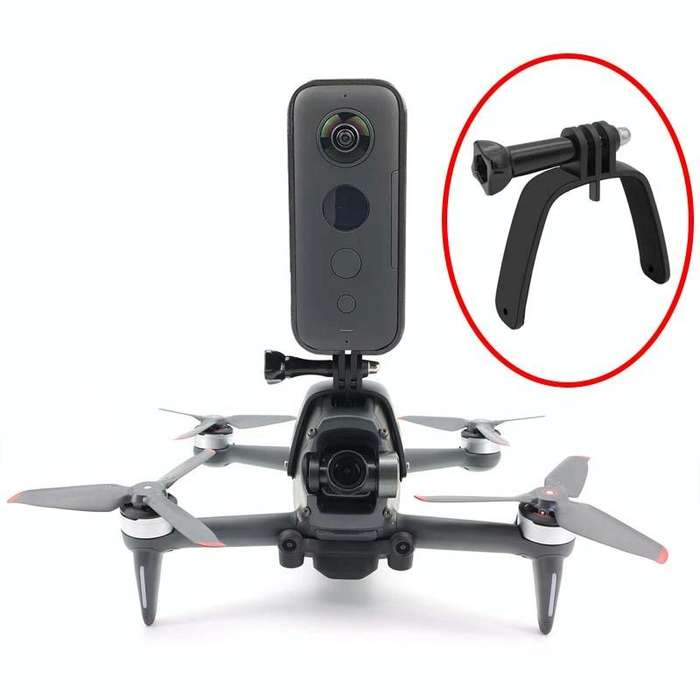 For DJI FPV Top Expansion Adapter Bracket Sports Camera Bracket