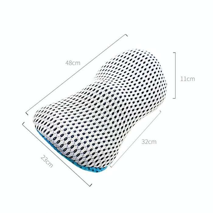 Car Supplies Lumbar Support Memory Foam Car Backrest Lumbar Cushion Seat Cushion Lumbar Pillow, C...