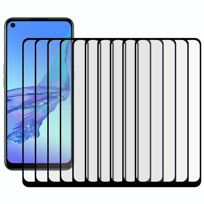 For OPPO A33 (2020) 25 PCS Full Glue Full Screen Tempered Glass Film