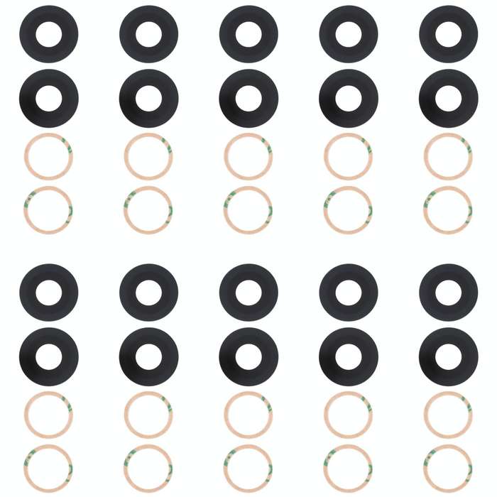 For OPPO Reno7 Pro 10 PCS Back Camera Lens