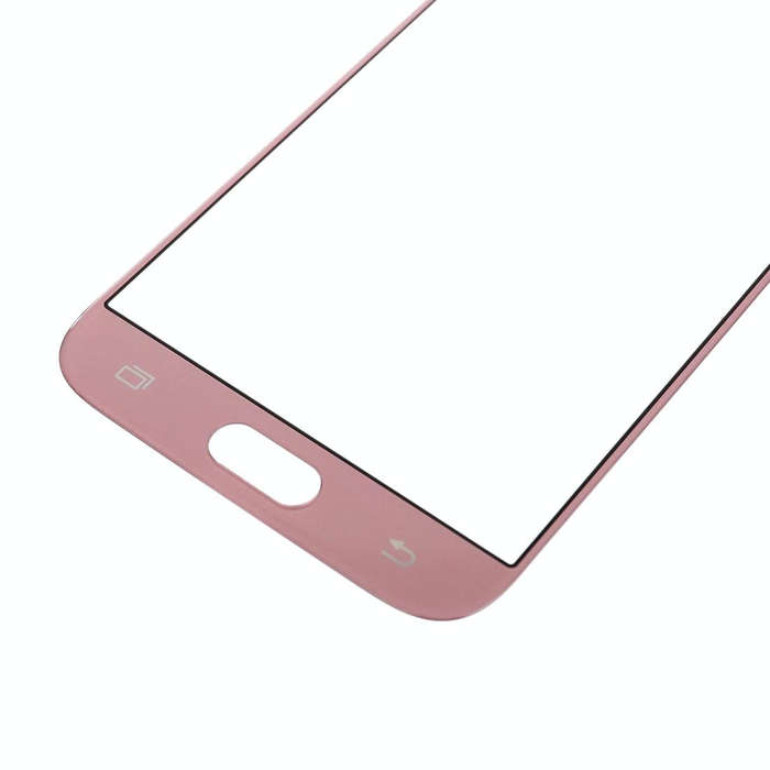 For Galaxy J5 (2017) / J530 Front Screen Outer Glass Lens (Rose Gold)