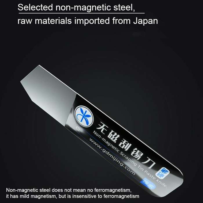 Mijing 2 in 1 Non Magnetic Svraping Tin Knife