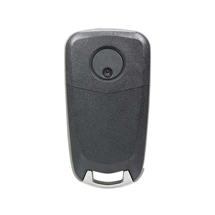 For Opel Car Foldable Blade Key Case with Screw Hole, Style:3-button HU43 Milling Embryo