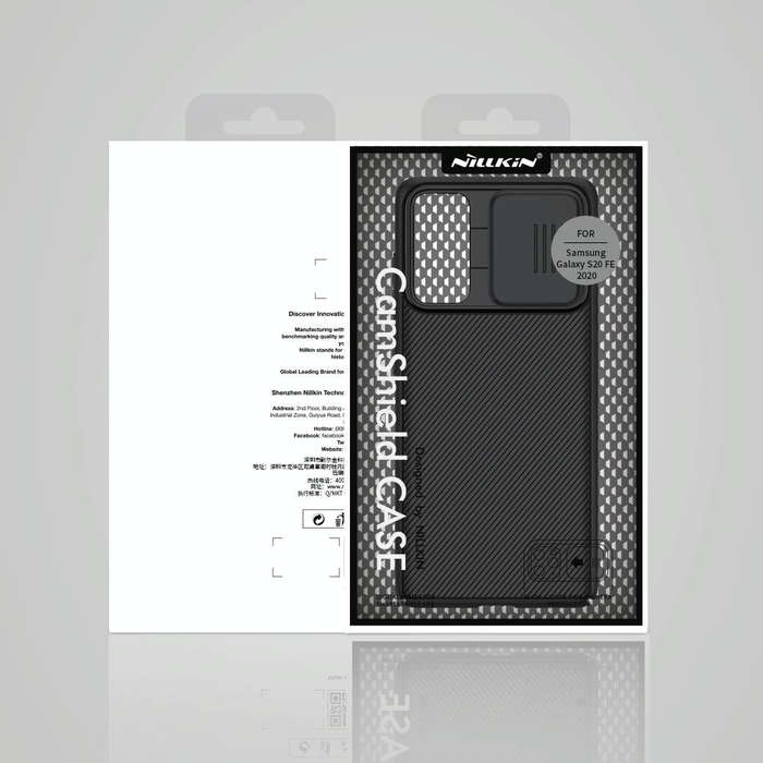 For Samsung Galaxy S20 FE NILLKIN Black Mirror Series PC Camshield Full Coverage Dust-proof Scrat...