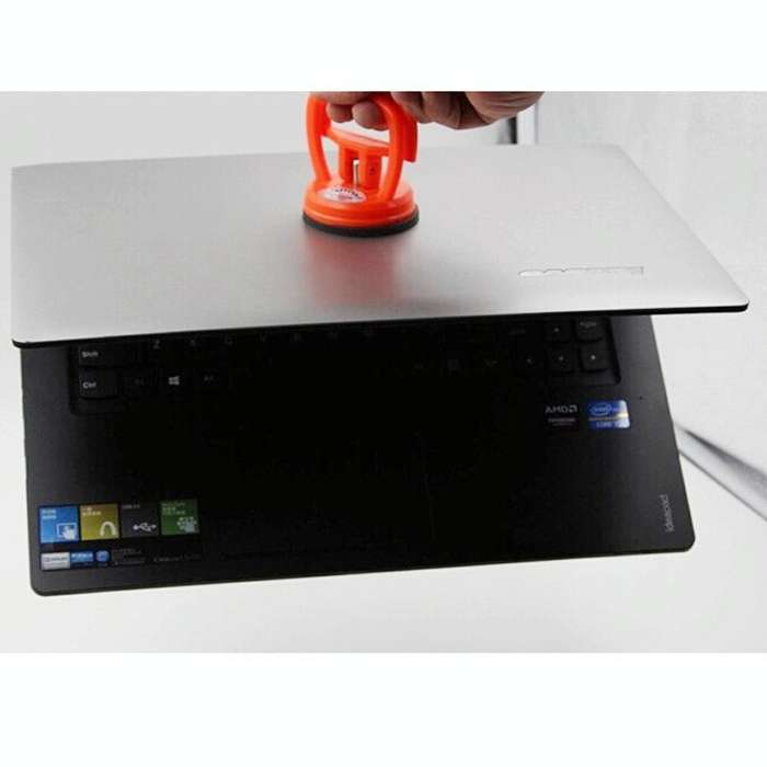 Double Suction Cup Dent Puller Glass Handle Repair Tool for PC / Laptop / iMac / LCD TV, Diameter...