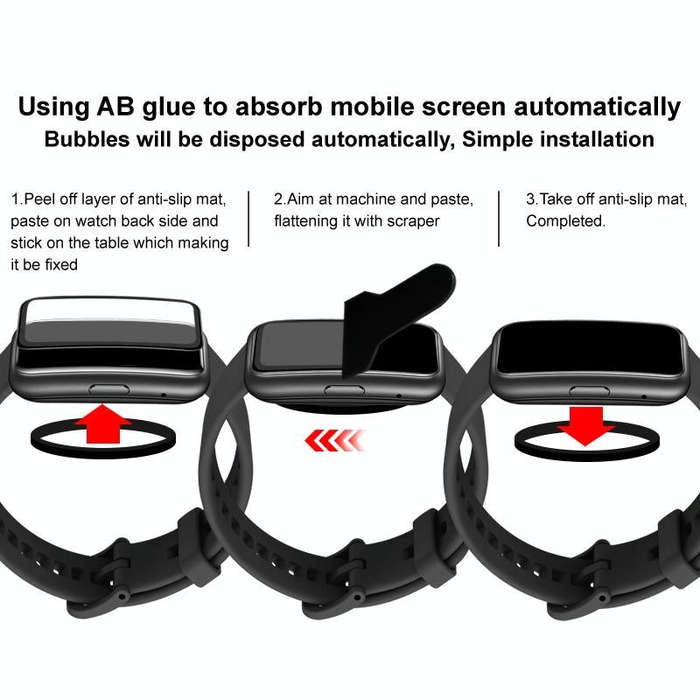 For Huawei Band 8 IMAK Plexiglass HD Watch Protective Film