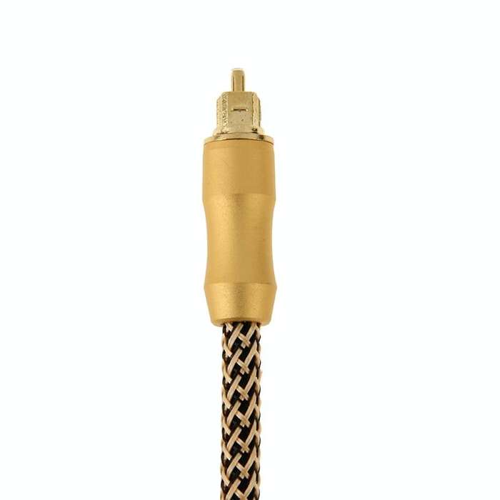 2m Length Digital Audio Optical Fiber Cable Toslink M to M, OD:6.0mm