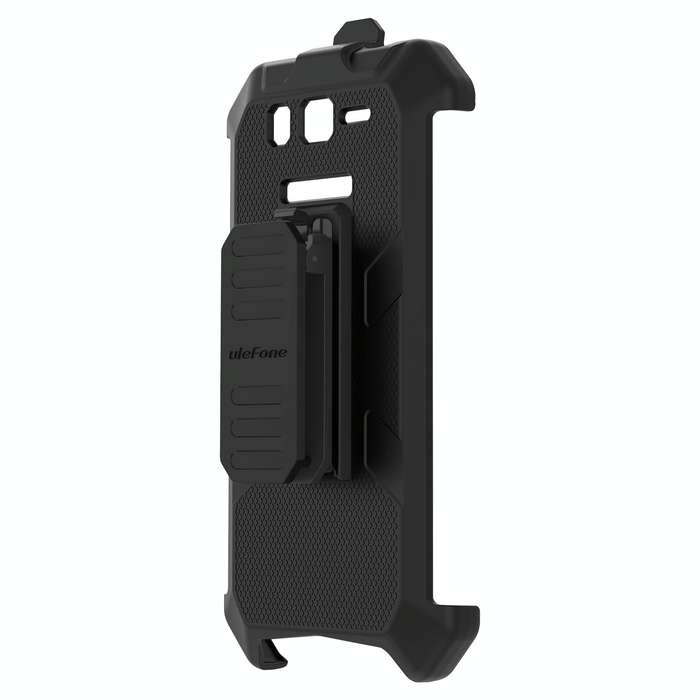 For Ulefone Armor 20WT Ulefone Back Clip Phone Case with Carabiner (Black)