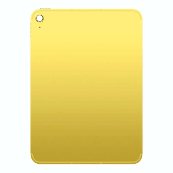 For iPad 10th Gen 10.9 2022 4G Version Battery Back Cover (Yellow)