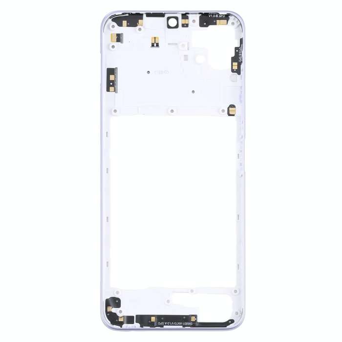 For Samsung Galaxy A22 5G  Middle Frame Bezel Plate (Purple)