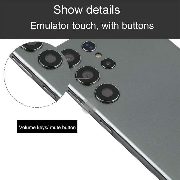 For Samsung Galaxy S23 Ultra 5G Black Screen Non-Working Fake Dummy Display Model(Green)