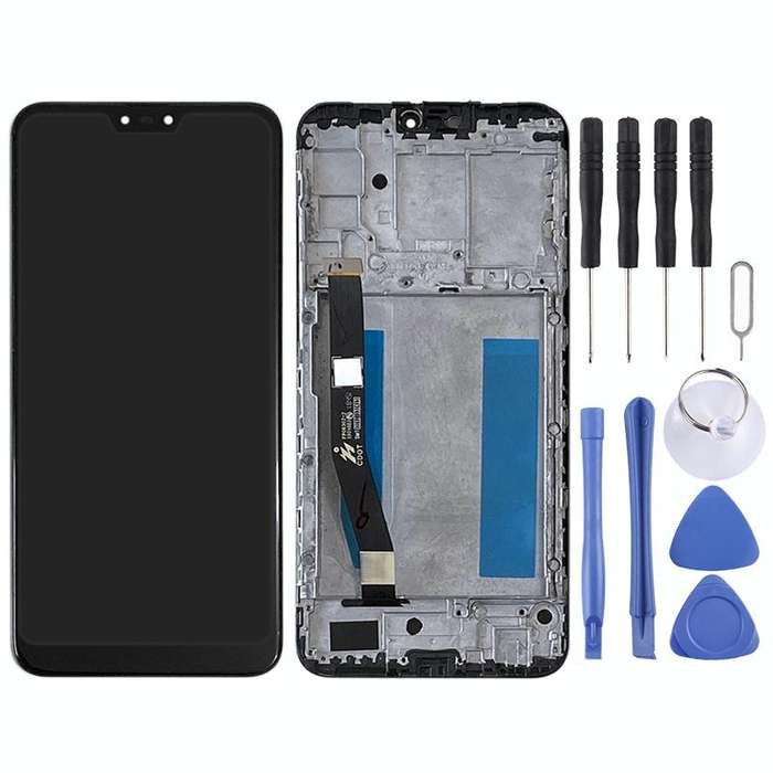 OEM LCD Screen for Asus Zenfone Max Plus (M2) ZB634KL A001D Digitizer Full Assembly with FrameBlack)