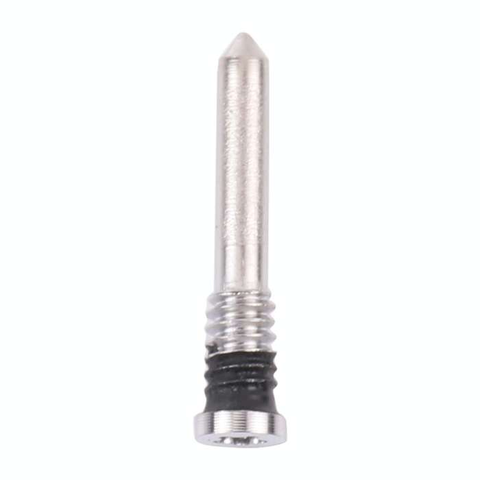 100 PCS Charging Port Screws for iPhone 13 Pro Max (Silver)