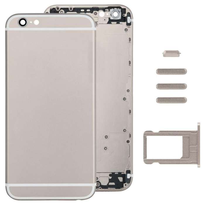 Full Assembly Housing Cover for iPhone 6, Including Back Cover & Card Tray & Volume Control Key &...