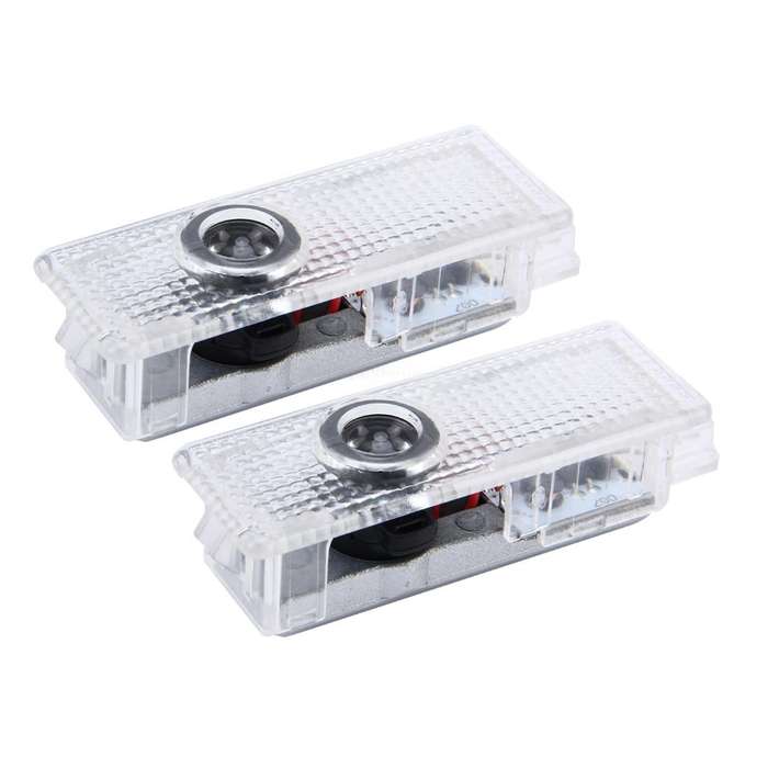 2 PCS LED Car Door Welcome Logo Car Brand 3D Shadow Light for 2011-2014 Version BMW Mini