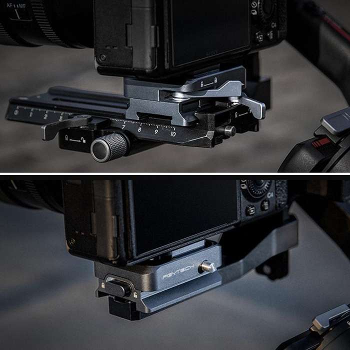 For DJI RS3 Mini/RS3 PGYTECH Quick Release Plate Gimbal Base(P-RH-167)