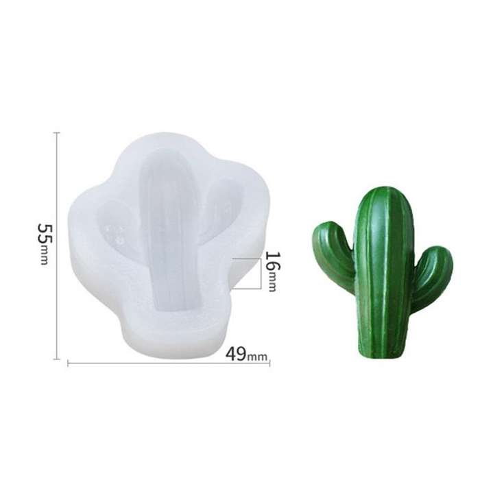 SX-ZW-140 Fleshy Three-Dimensional Candle Silicone Mold DIY Handmade Soap Aromatherapy Epoxy Mold
