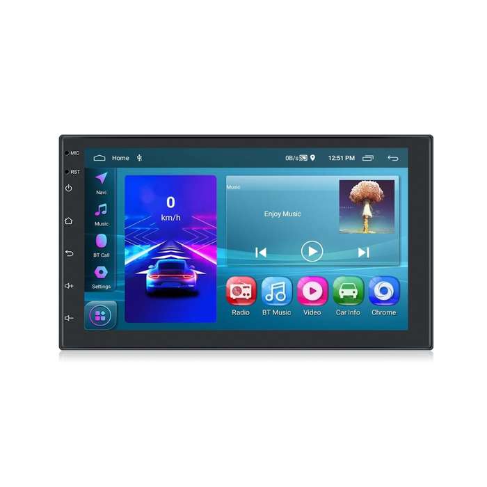 A3194 7 Inch Android 11 Central Control Carplay 2+32G Car Large Screen Navigation Reversing Video...