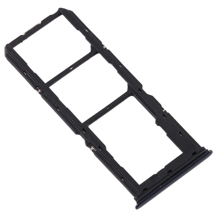 For Vivo S1 SIM Card Tray + SIM Card Tray + Micro SD Card Tray (Black)