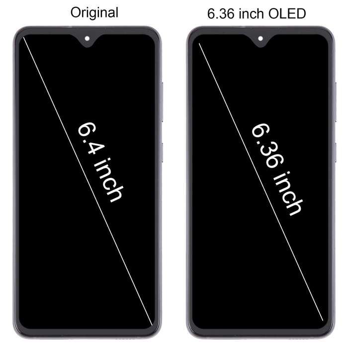 For Samsung Galaxy S21 FE 5G SM-G990B 6.36 inch EU Version OLED LCD Screen Digitizer Full Assembl...