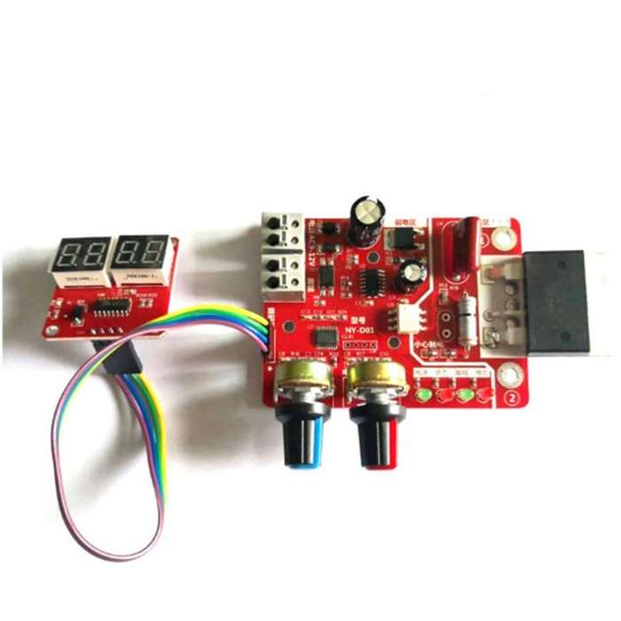 NY-D01 Spot Welding Machine Control Board Adjustment Time Current Digital Display Control Board, ...