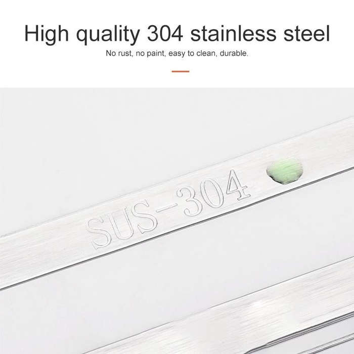 304 Stainless Steel Wall-mounted Kitchen Rack Hanging Pot Lid Holder