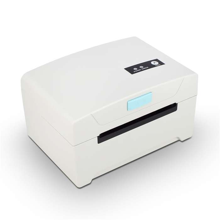 ZJ-8600 76x130 Single Paper Waybill Express Bill Label Printer, USB + Bluetooth Version, EU Plug
