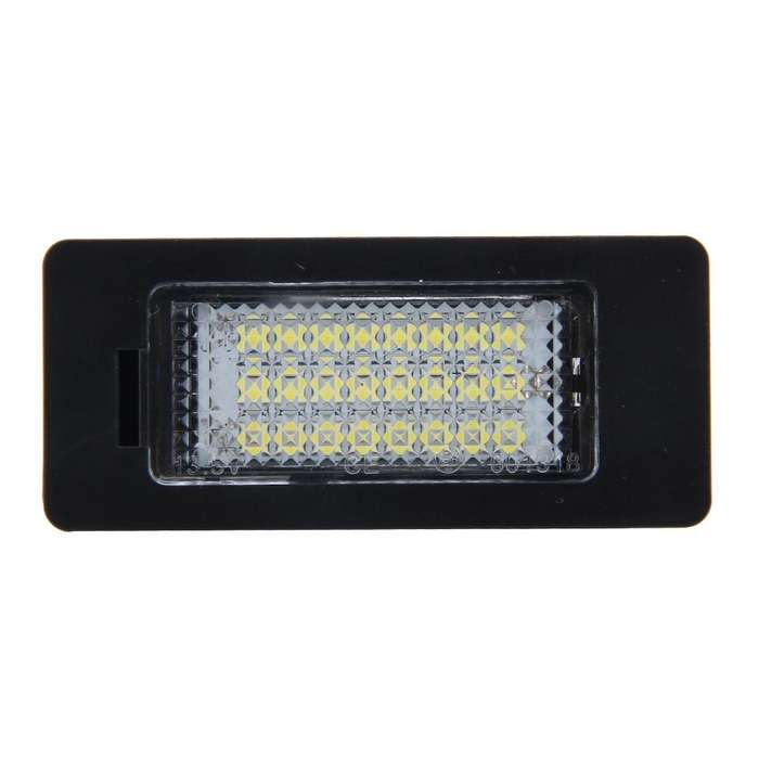 2 PCS License Plate Light with 24 SMD-3528 Lamps for BMW E81/E82/E90/E91/E92/E93/E60/E61/E39 (Whi...