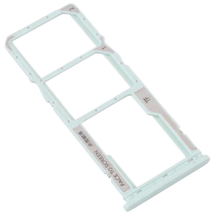 For Xiaomi Redmi A1 2022 / Redmi A1+ SIM Card Tray + SIM Card Tray + Micro SD Card Tray (Green)