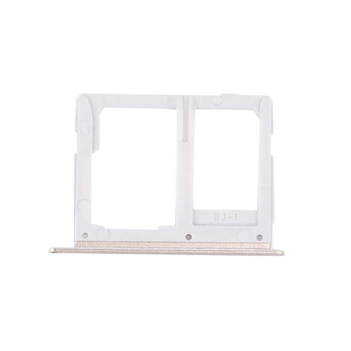 For Galaxy C5 / C5000 SIM Card Tray + Micro SD / SIM Card Tray (Gold)