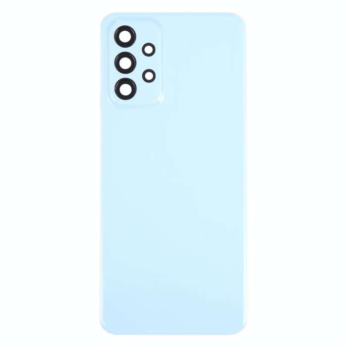 For Samsung Galaxy A23 5G SM-A236A Original Battery Back Cover with Camera Lens Cover(Blue)