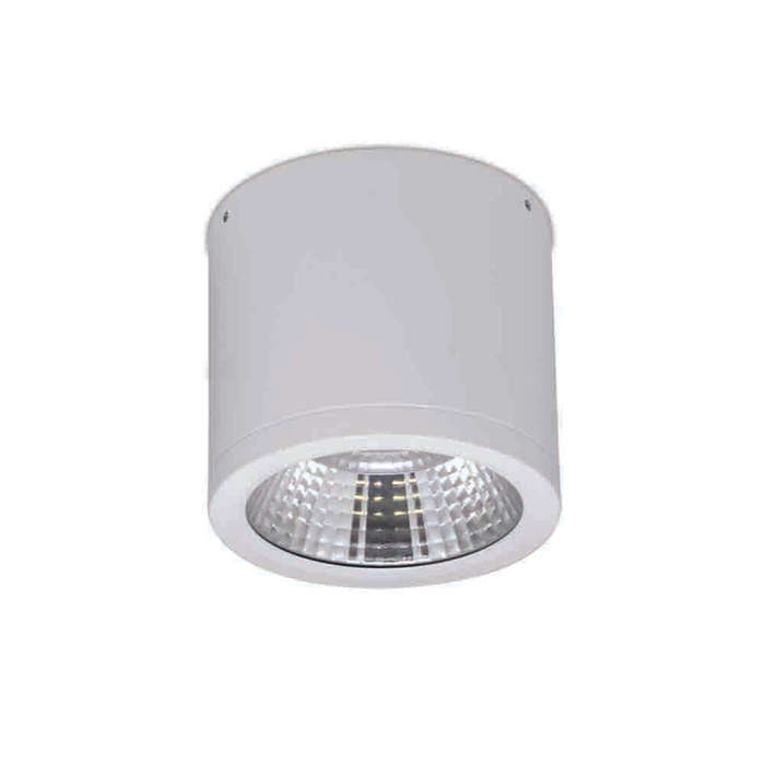 Spazio Portico Slim LED Downlight 24° 25W 3030lm 110x120mm - White
